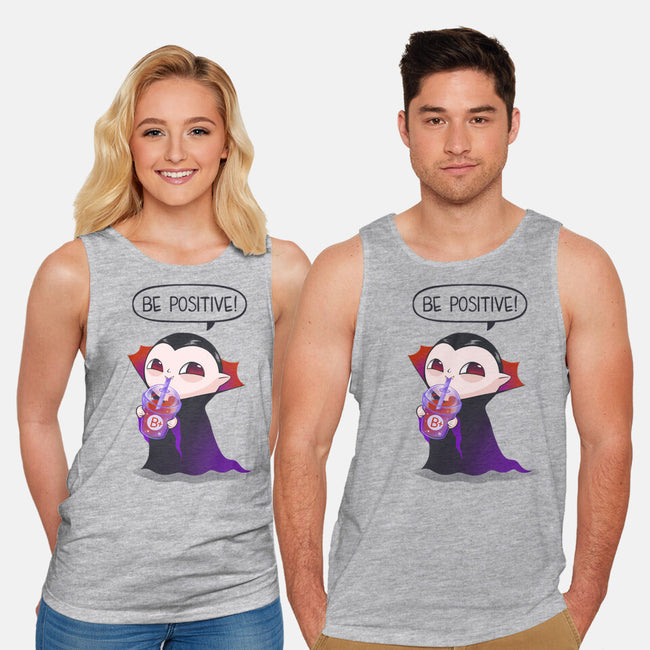 Be Positive-unisex basic tank-ricolaa