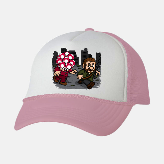 Evil Mushroom-unisex trucker hat-Raffiti