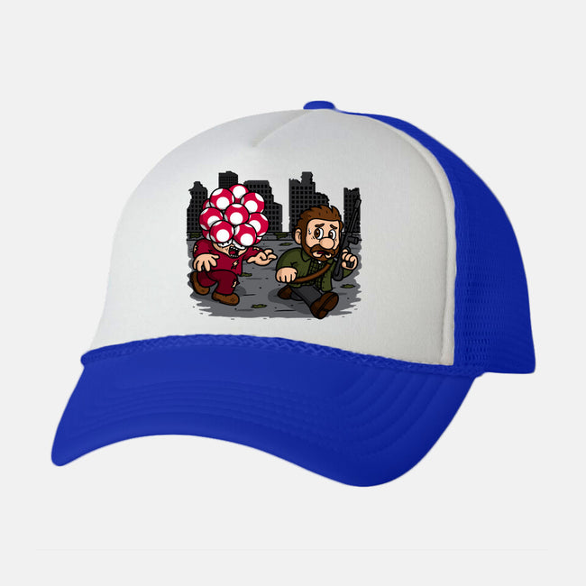 Evil Mushroom-unisex trucker hat-Raffiti