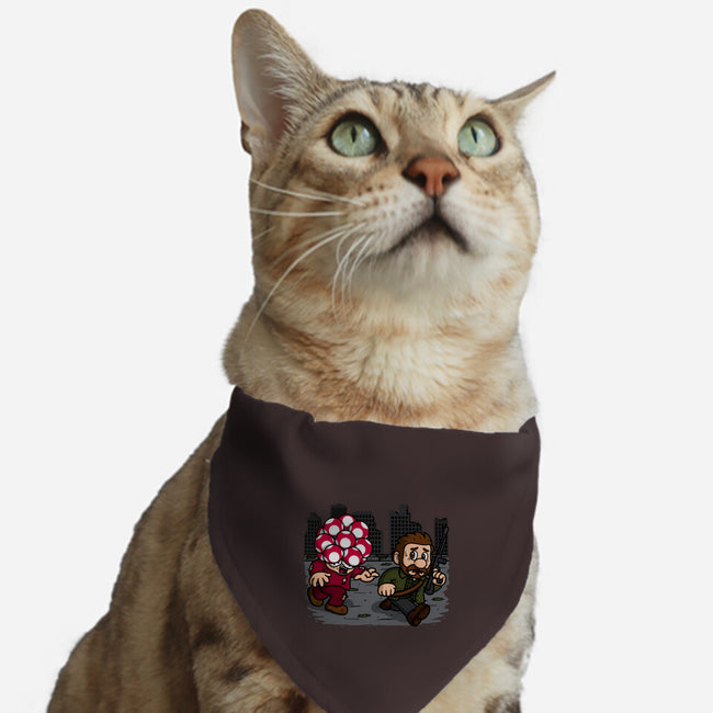 Evil Mushroom-cat adjustable pet collar-Raffiti