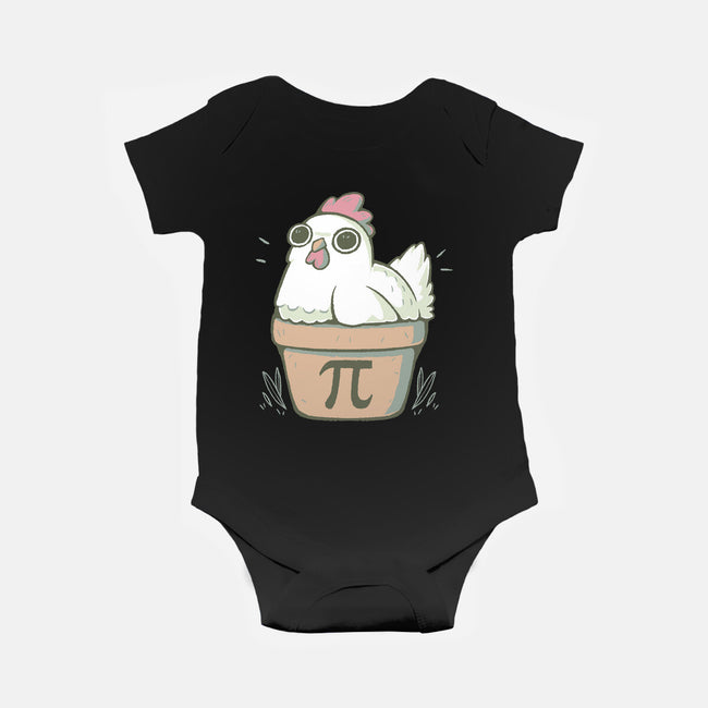Chicken Pot Pi-baby basic onesie-xMorfina