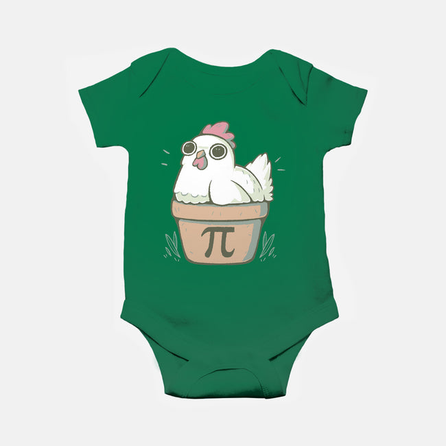 Chicken Pot Pi-baby basic onesie-xMorfina