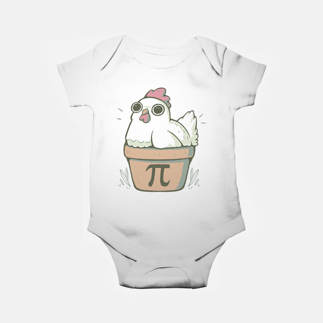 Chicken Pot Pi-baby basic onesie-xMorfina