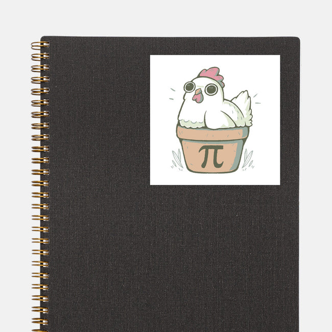 Chicken Pot Pi-none glossy sticker-xMorfina