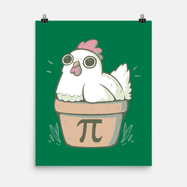 Chicken Pot Pi-none matte poster-xMorfina