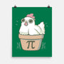 Chicken Pot Pi-none matte poster-xMorfina