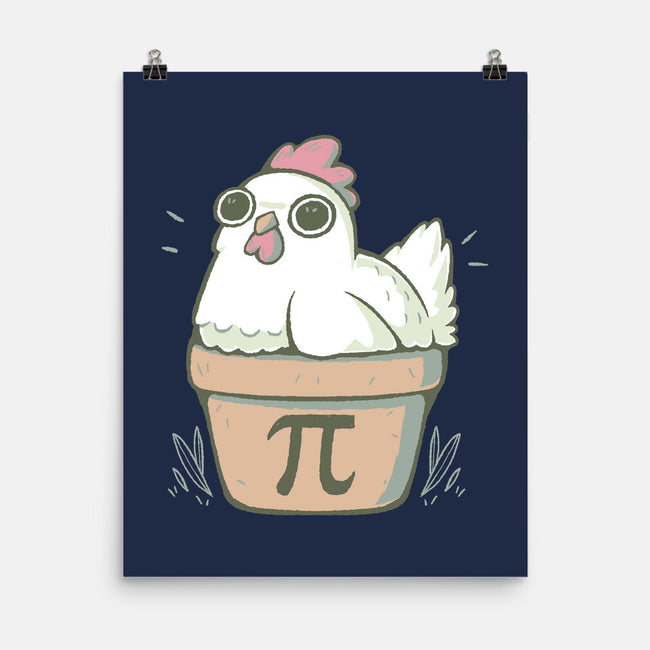 Chicken Pot Pi-none matte poster-xMorfina