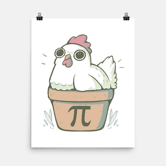 Chicken Pot Pi-none matte poster-xMorfina