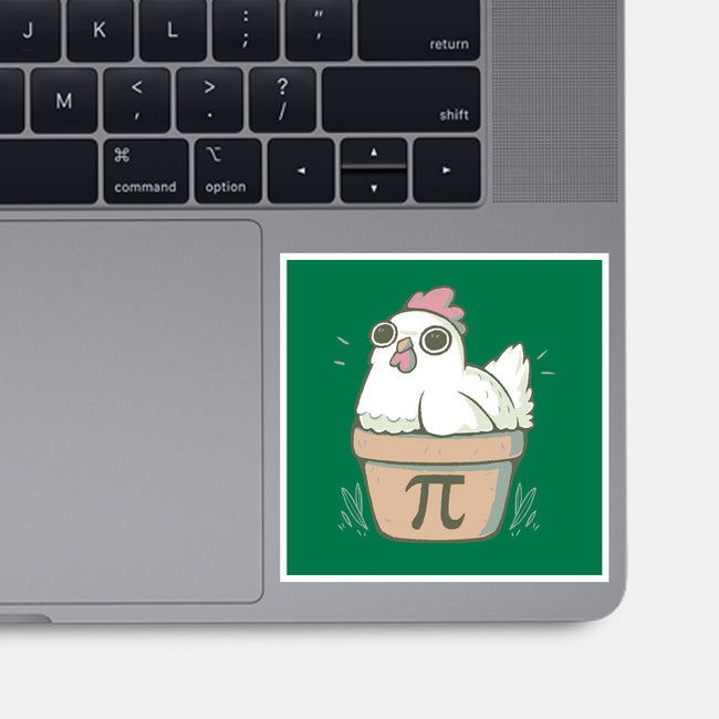 Chicken Pot Pi-none glossy sticker-xMorfina