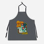 Raised By Television-unisex kitchen apron-tobefonseca