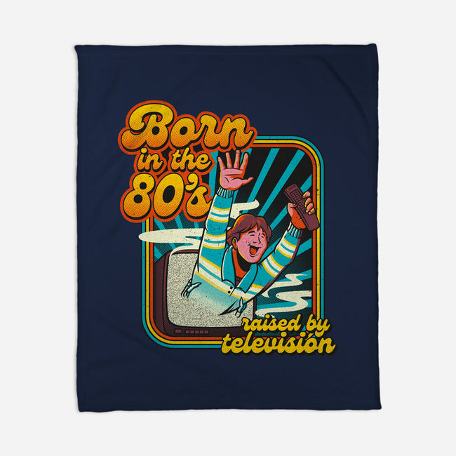 Raised By Television-none fleece blanket-tobefonseca