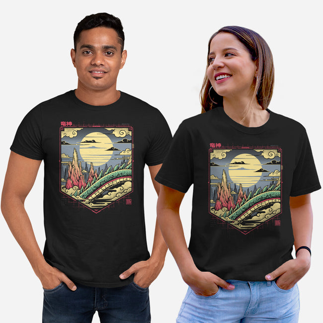Dragon Kingdom-unisex basic tee-StudioM6