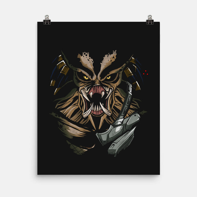 Hunter Of The Universe-none matte poster-Diego Oliver