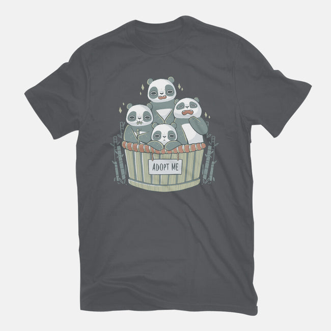 Adopt A Panda-mens basic tee-xMorfina