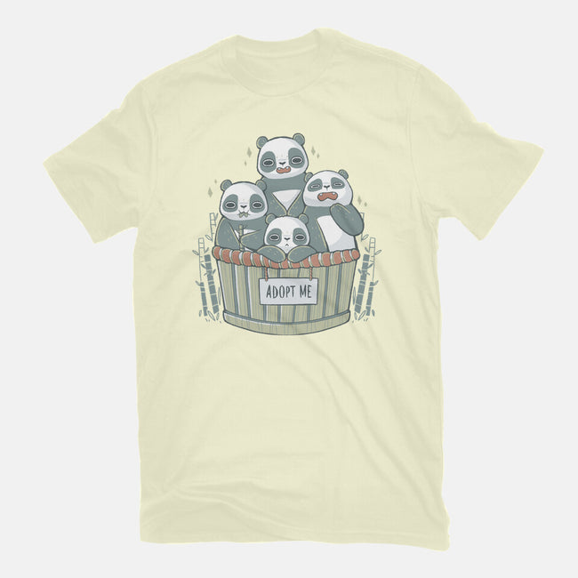 Adopt A Panda-mens basic tee-xMorfina