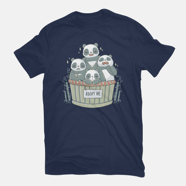 Adopt A Panda-mens basic tee-xMorfina