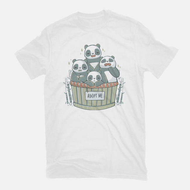 Adopt A Panda-mens basic tee-xMorfina