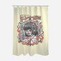 Evil Doll Yokai-none polyester shower curtain-Bear Noise