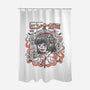 Evil Doll Yokai-none polyester shower curtain-Bear Noise