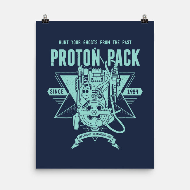 Hunting Ghosts From The Past-none matte poster-manospd