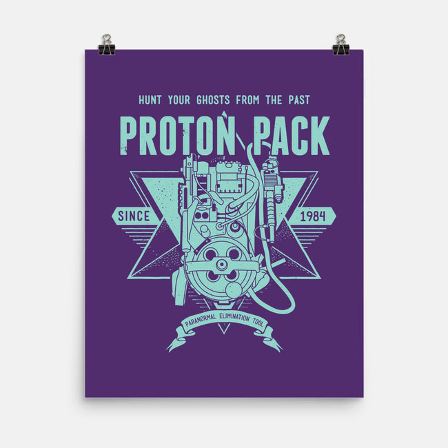 Hunting Ghosts From The Past-none matte poster-manospd