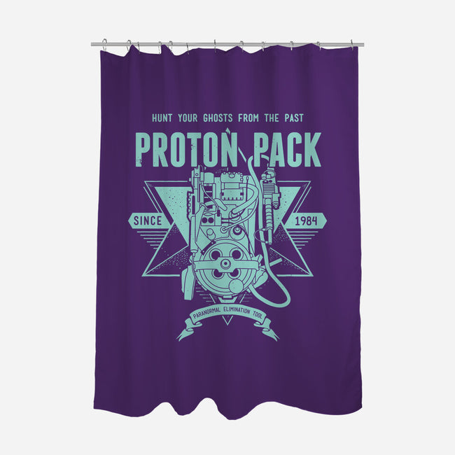 Hunting Ghosts From The Past-none polyester shower curtain-manospd