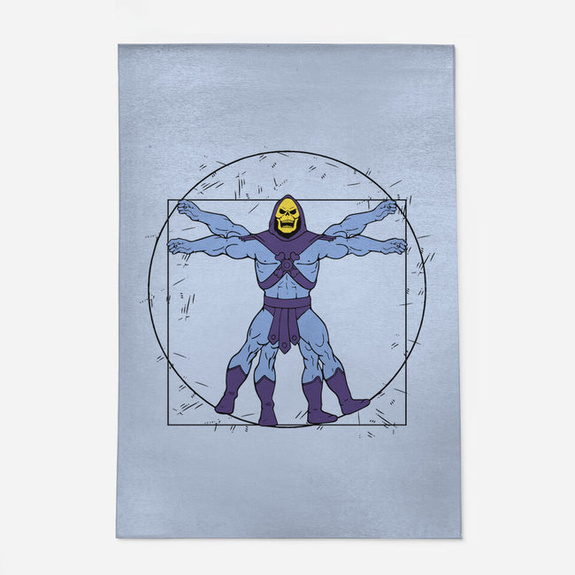 Vitruvian Master Skeletor-none indoor rug-Melonseta