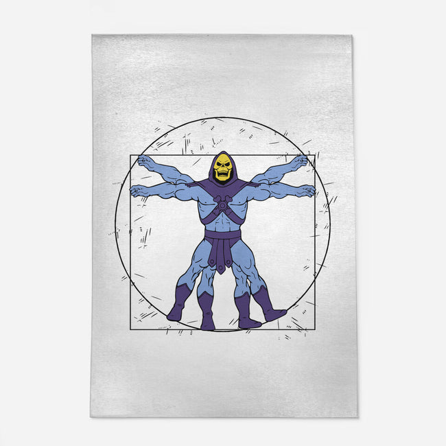 Vitruvian Master Skeletor-none indoor rug-Melonseta