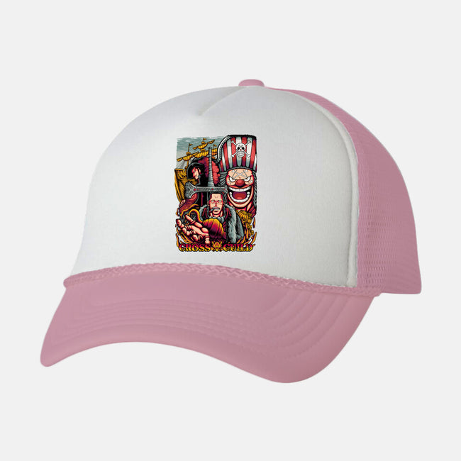 Cross Leaders-unisex trucker hat-alanside
