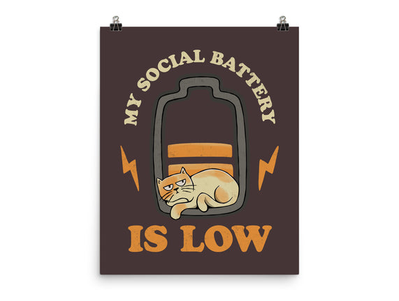 My Social Battery Is Low