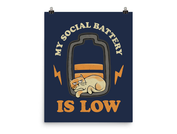 My Social Battery Is Low