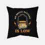 My Social Battery Is Low-none removable cover w insert throw pillow-zawitees