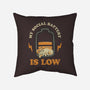 My Social Battery Is Low-none removable cover w insert throw pillow-zawitees