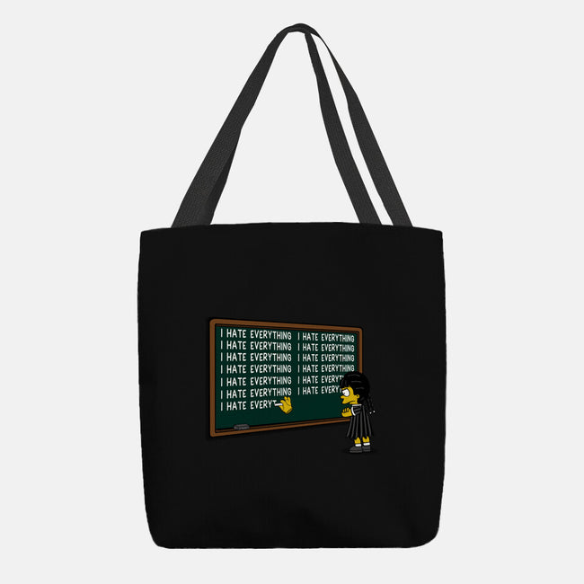 Fully Hate Everything-none basic tote bag-Melonseta