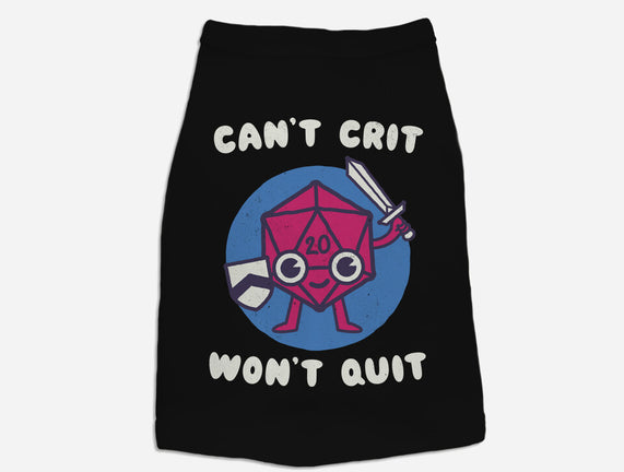 Can't Crit Won't Crit
