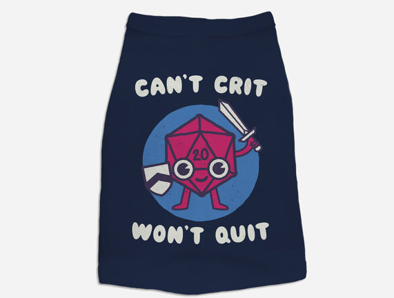 Can't Crit Won't Crit