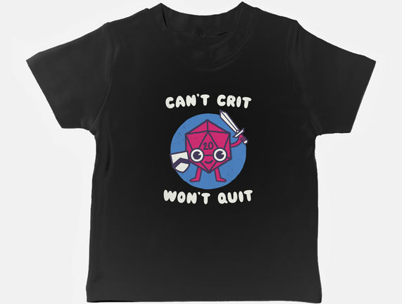Can't Crit Won't Crit