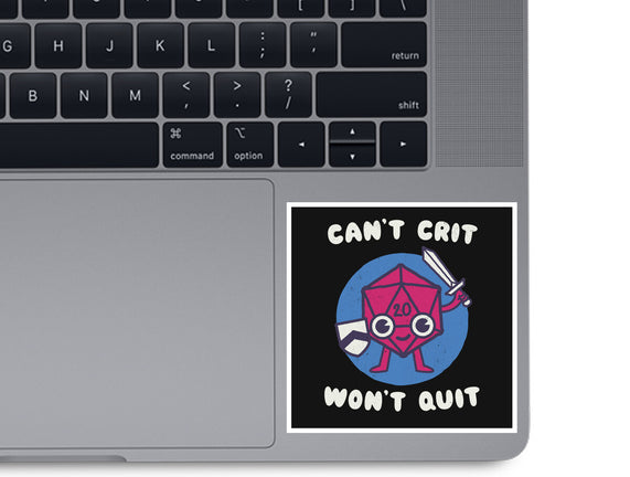 Can't Crit Won't Crit