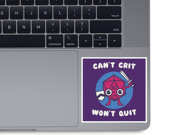 Can't Crit Won't Crit