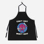 Can't Crit Won't Crit-unisex kitchen apron-Weird & Punderful