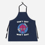 Can't Crit Won't Crit-unisex kitchen apron-Weird & Punderful