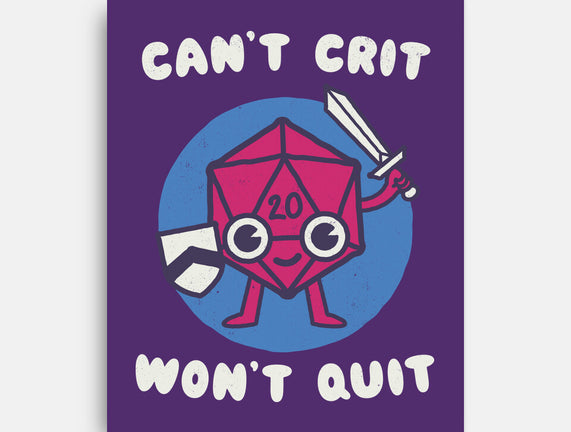 Can't Crit Won't Crit