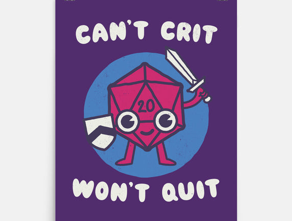 Can't Crit Won't Crit