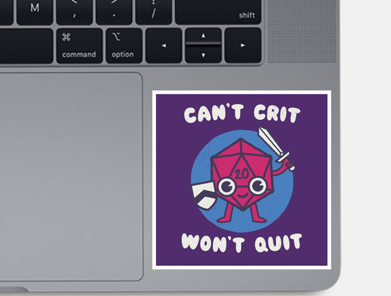 Can't Crit Won't Crit