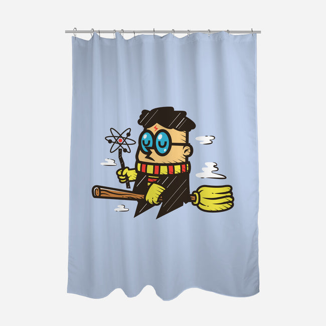 Science Wizard-none polyester shower curtain-krisren28