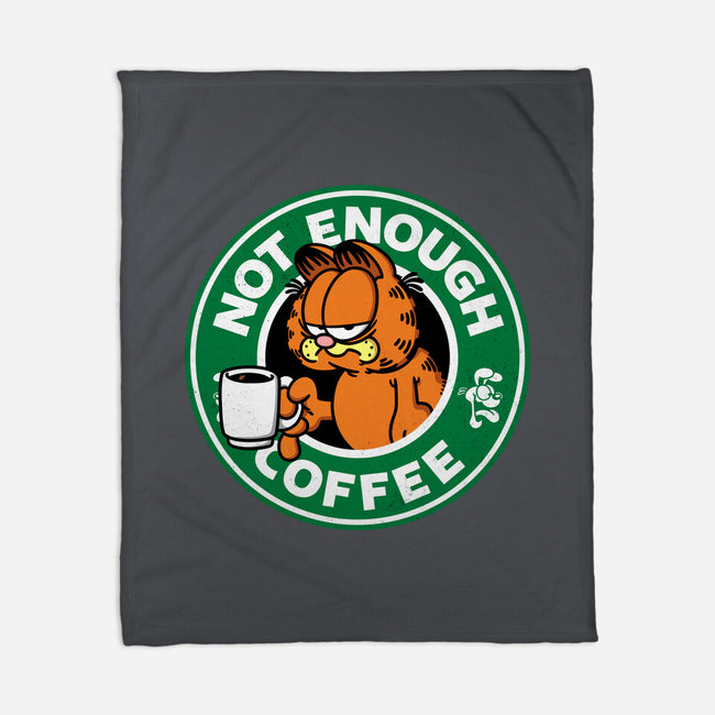 Not Enough Coffee-none fleece blanket-Barbadifuoco