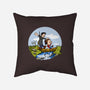 Joel And Ellie Adventure-none removable cover w insert throw pillow-joerawks