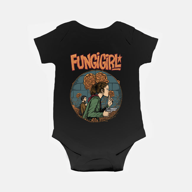 Fungi Girl-baby basic onesie-joerawks