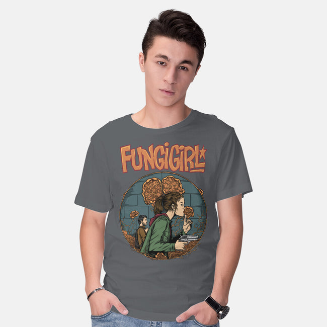 Fungi Girl-mens basic tee-joerawks