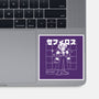 Polygonal Archenemy-none glossy sticker-estudiofitas